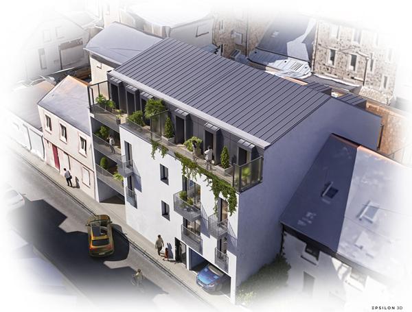 Appartement T3 à vendre SAINT MALO - 63 m² (réf : MGA25715A102)