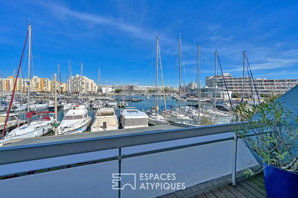 Maison d’architecte signée en première ligne sur le port