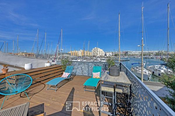 Maison d’architecte signée en première ligne sur le port