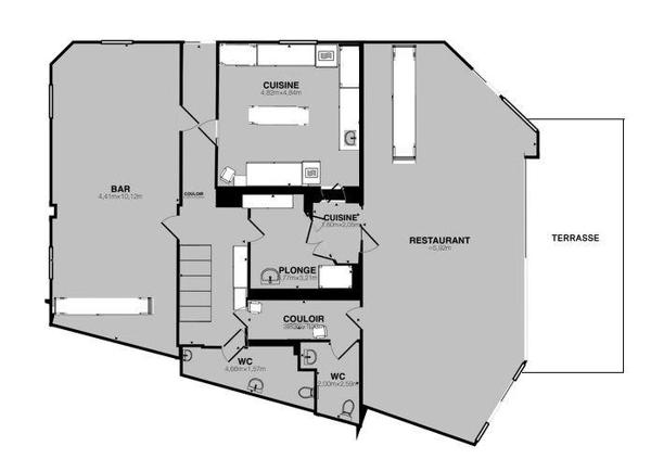 Restaurant à vendre 110 m² Champenoux