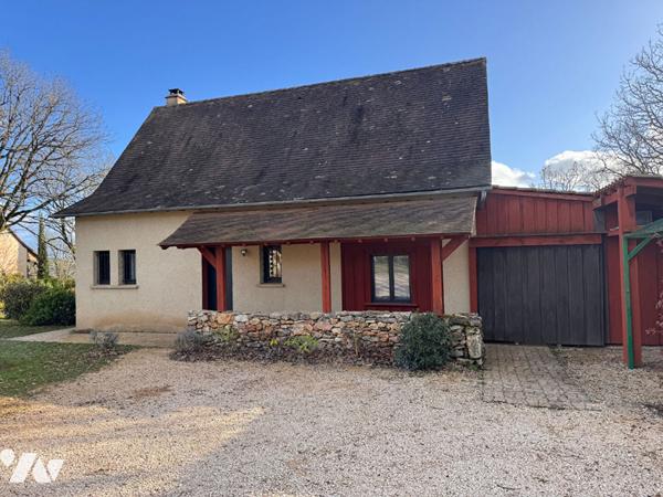 Maison quercynoise sur les hauteurs de Figeac