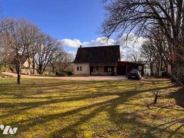 Maison quercynoise sur les hauteurs de Figeac