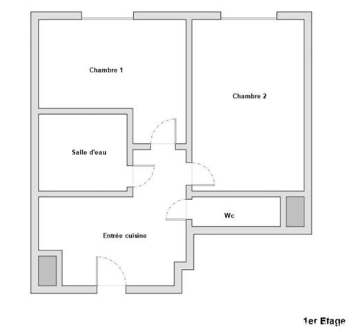 Appartement à vendre 3 pièces 28 m² Bagneux