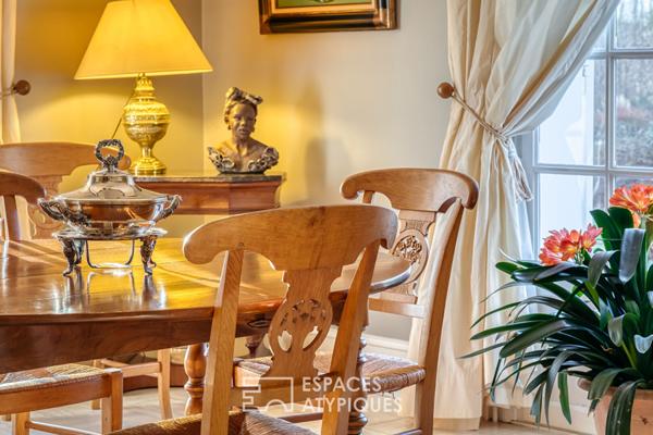Maison Ile de France dans un parc arboré