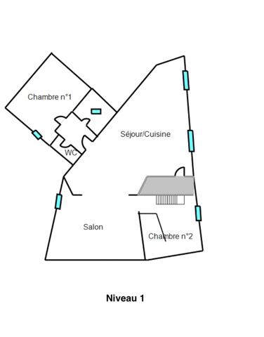 Location appartement 5 pièces 113 m² Uzès