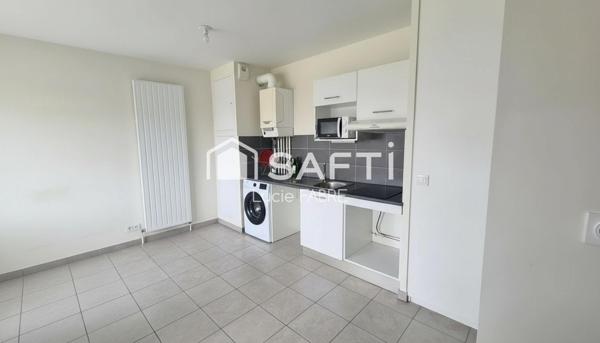 T1 vendu loué 27 m² + parking, Beauzelle