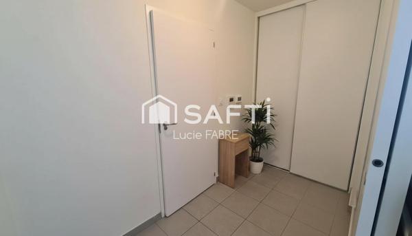 T1 vendu loué 27 m² + parking, Beauzelle