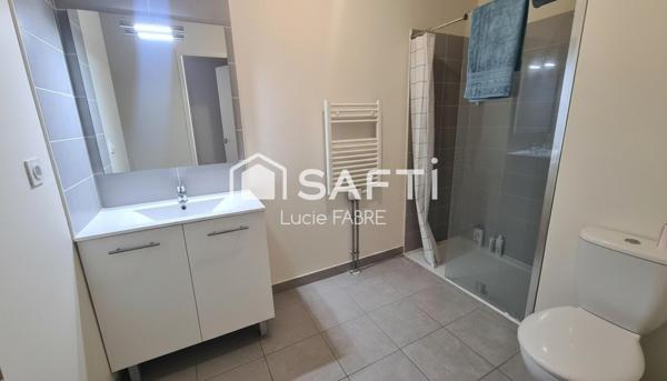 T1 vendu loué 27 m² + parking, Beauzelle
