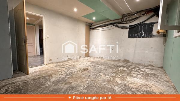 Maison familiale rénovée avec 4 chambres, garage et jardin