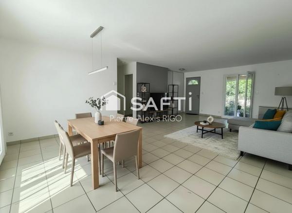 Villa plain-pied 93m², 4 ch, accessible PMR