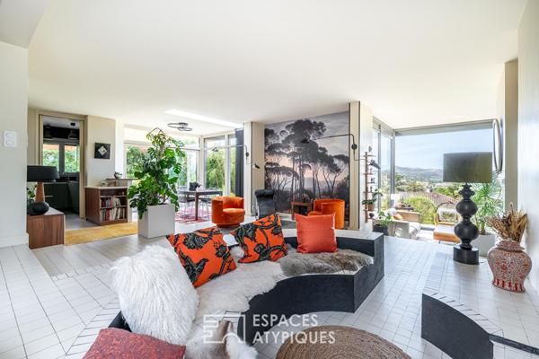 Maison d’architecte entièrement rénovée avec vue panoramique