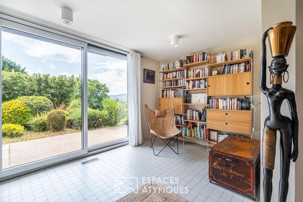 Maison d’architecte entièrement rénovée avec vue panoramique
