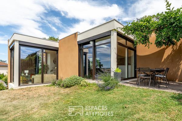Maison d’architecte entièrement rénovée avec vue panoramique