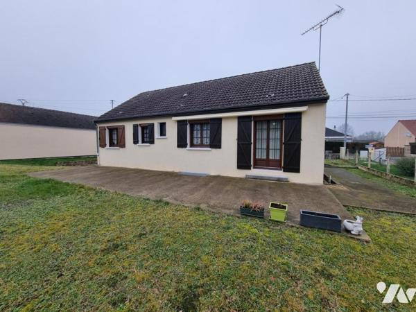 Maison T4 de plain-pied sur sous-sol