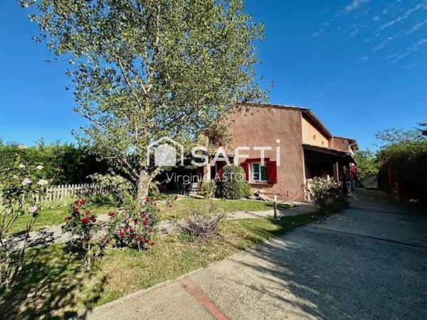 SAINT-LYS - Coup de cœur assuré pour cette belle maison familiale !