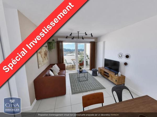 Appartement à vendre 2 pièces 41.04m²