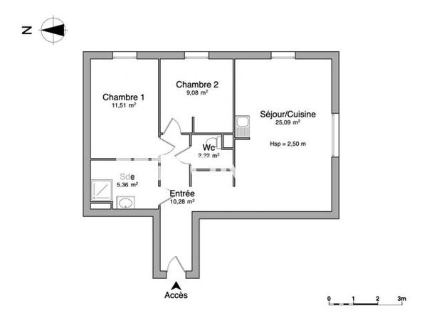 Location Appartement 3 pièces 63.54 m² - 352 RUE DE LA SOURCE Olivet 45160