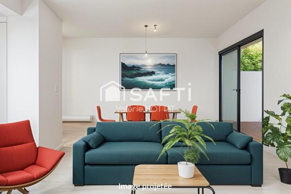 Maison contemporaine avec extérieur orienté ouest