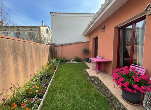 Maison T3 de 73 m² Centre Bessières avec Jardin et Parking Combles aménageables