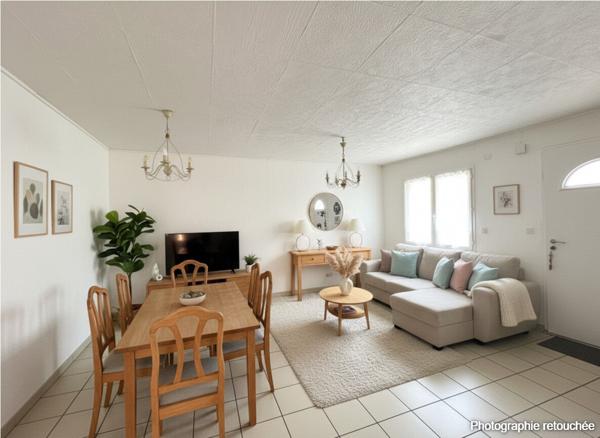 Maison T3 de 73 m² Centre Bessières avec Jardin et Parking Combles aménageables