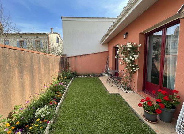 Maison T3 de 73 m² Centre Bessières avec Jardin et Parking Combles aménageables