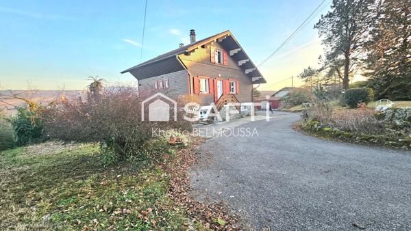 Maison en ossature bois avec studio indépendant – Belley
