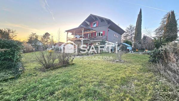 Maison en ossature bois avec studio indépendant – Belley