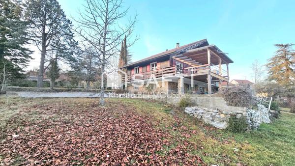Maison en ossature bois avec studio indépendant – Belley