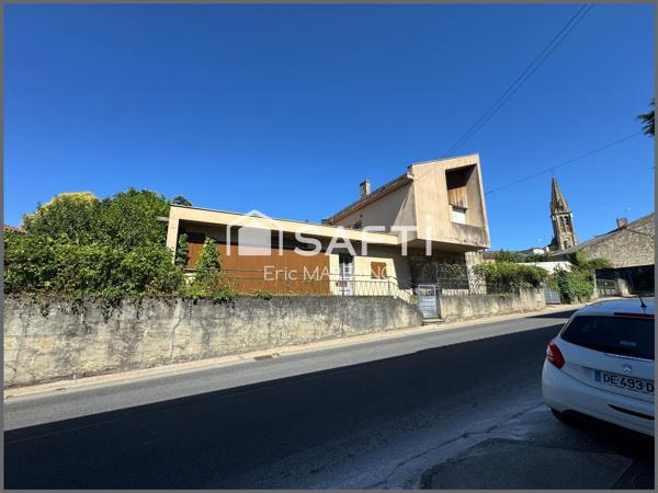 Maison d'architecte avec jardin en centre-ville