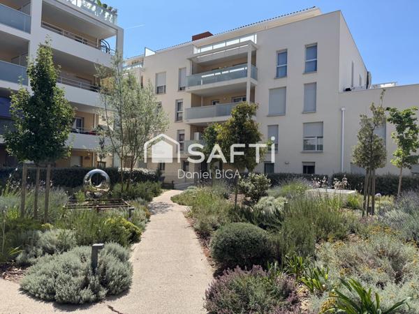 Appartement T2 de 42 m2 à Marseille avec place de parking