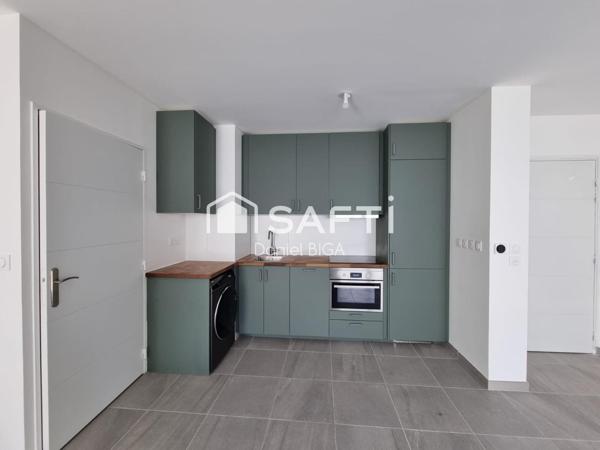 Appartement T2 de 42 m2 à Marseille avec place de parking