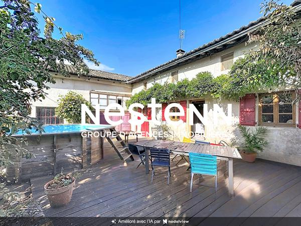 À Vendre - Ancien corps de ferme rénové à Feillens - 9 Pièces, Piscine, Grand Terrain