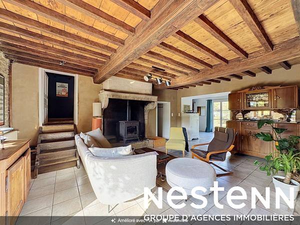 À Vendre - Ancien corps de ferme rénové à Feillens - 9 Pièces, Piscine, Grand Terrain