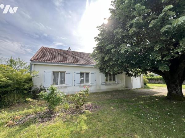 Maison 4 chambres + bureau avec jardin et garage