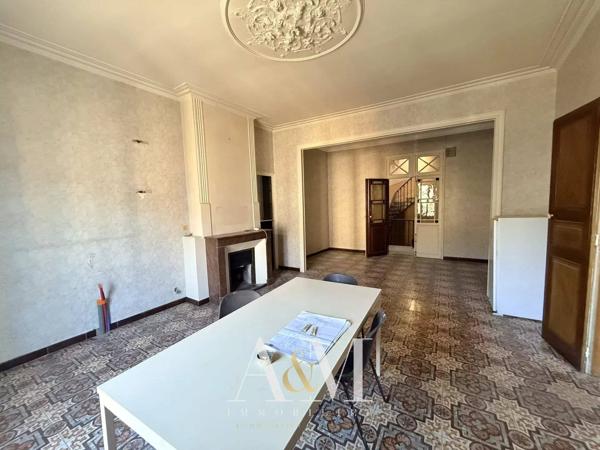 Appartement T5/T6 de 150 m² av patio et balcon