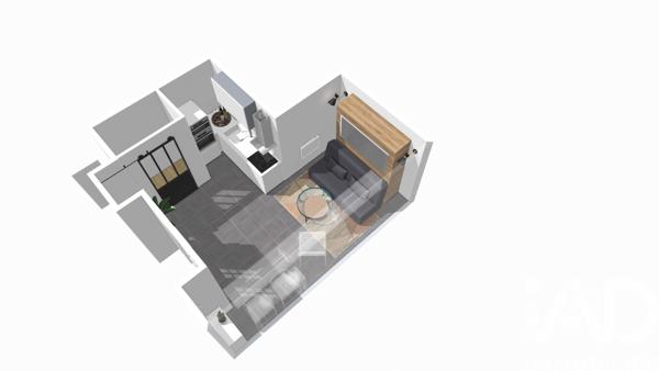 Studio à vendre 19 m² Villeneuve-le-Roi