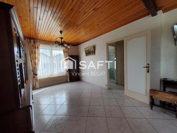 Pavillon 3 chambres, sous-sol + garage de 40m²