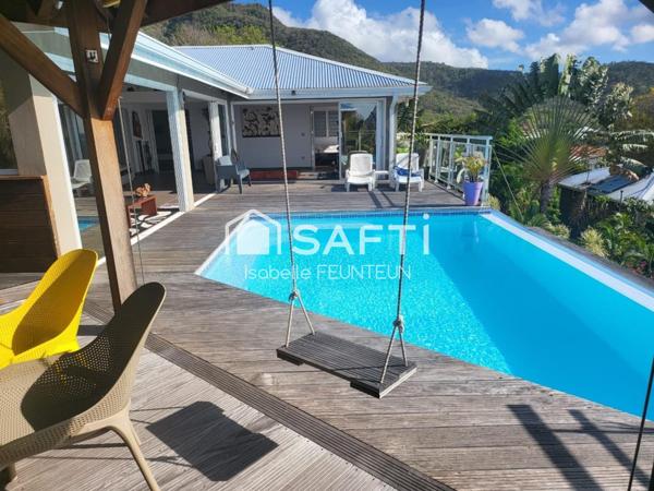 Villa exceptionnelle avec vue sur la mer des Caraïbes