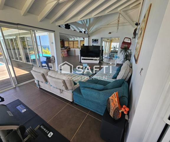 Villa exceptionnelle avec vue sur la mer des Caraïbes