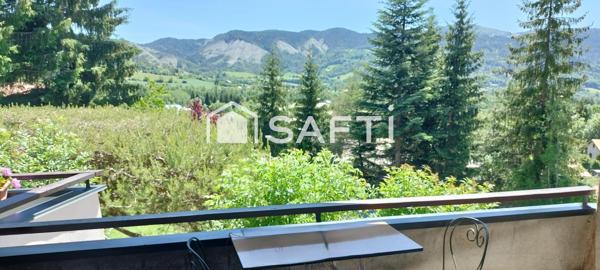 Joli T2 traversant de 43m² avec terrasse situé au 1er étage