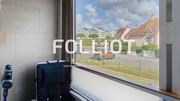 Appartement T2 à vendre à Courseulles-sur-Mer - Rez-de-chaussée avec balcon