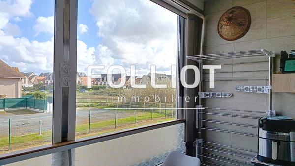 Appartement T2 à vendre à Courseulles-sur-Mer - Rez-de-chaussée avec balcon