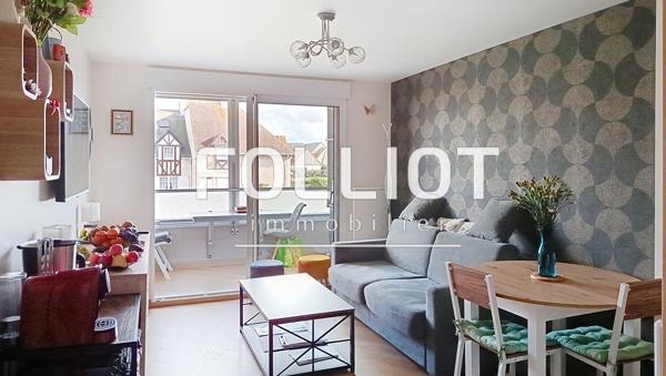 Appartement T2 à vendre à Courseulles-sur-Mer - Rez-de-chaussée avec balcon