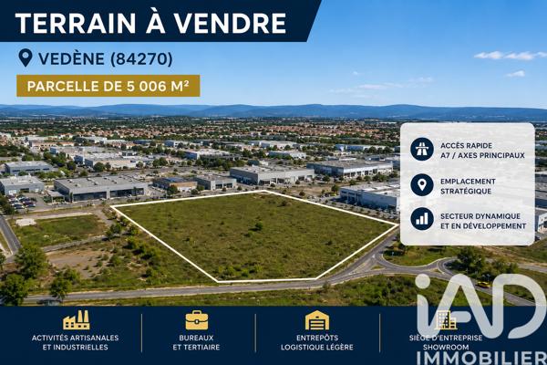 Terrain à vendre 5 006 m² Vedène