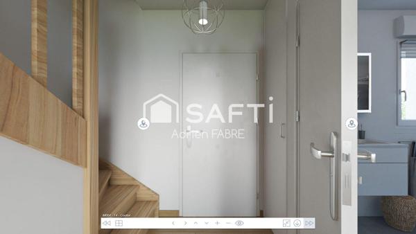 MAISON NEUVE 82 M² T3 – TERRAIN 117 M² – BESSIÈRES