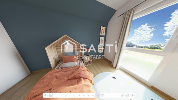 MAISON NEUVE 82 M² T3 – TERRAIN 117 M² – BESSIÈRES