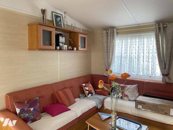  MOELAN Terrain  privé avec MOBIL HOME  proche de la mer  