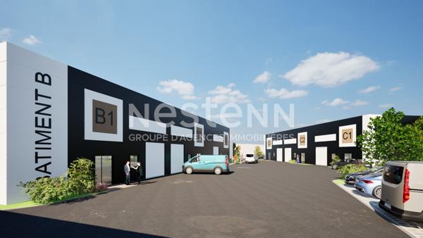 A VENDRE - Local d'activité de 250m² en zone artisanale - Accès rapide Lorient / Vannes