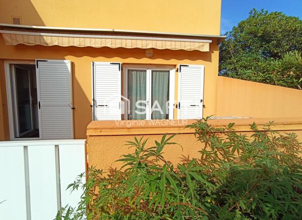 Secteur la Roquille, T2 en rdj avec belle terrasse.