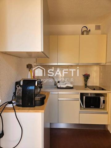 Secteur la Roquille, T2 en rdj avec belle terrasse.